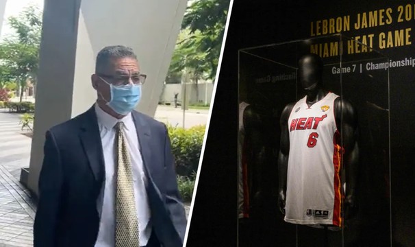 曾贱卖詹姆斯球衣！热火安保盗窃案宣判：3年监禁+赔偿190万美元